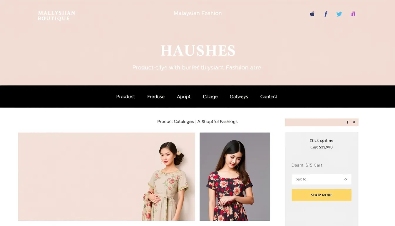 Boutique Online Store